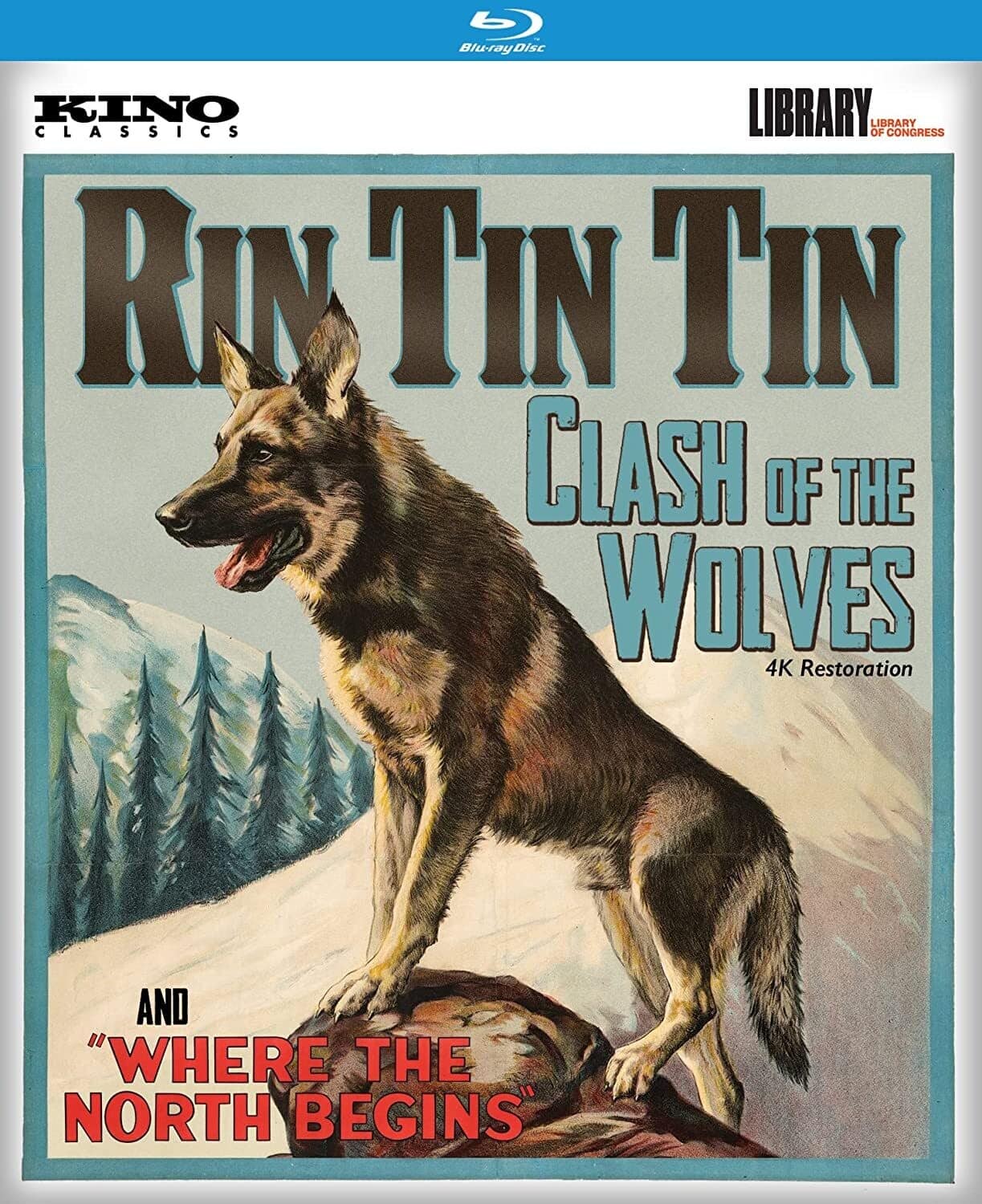 Clash of the Wolves / Where the North Begins  - BLU-RAY