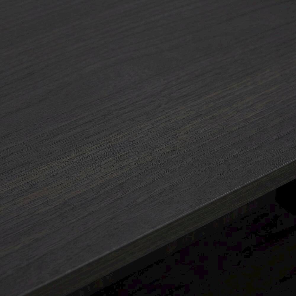 Alt View 1. FurniFact - Wooden Bookcase with Open Shelving for Home and Office Storage - Espresso.