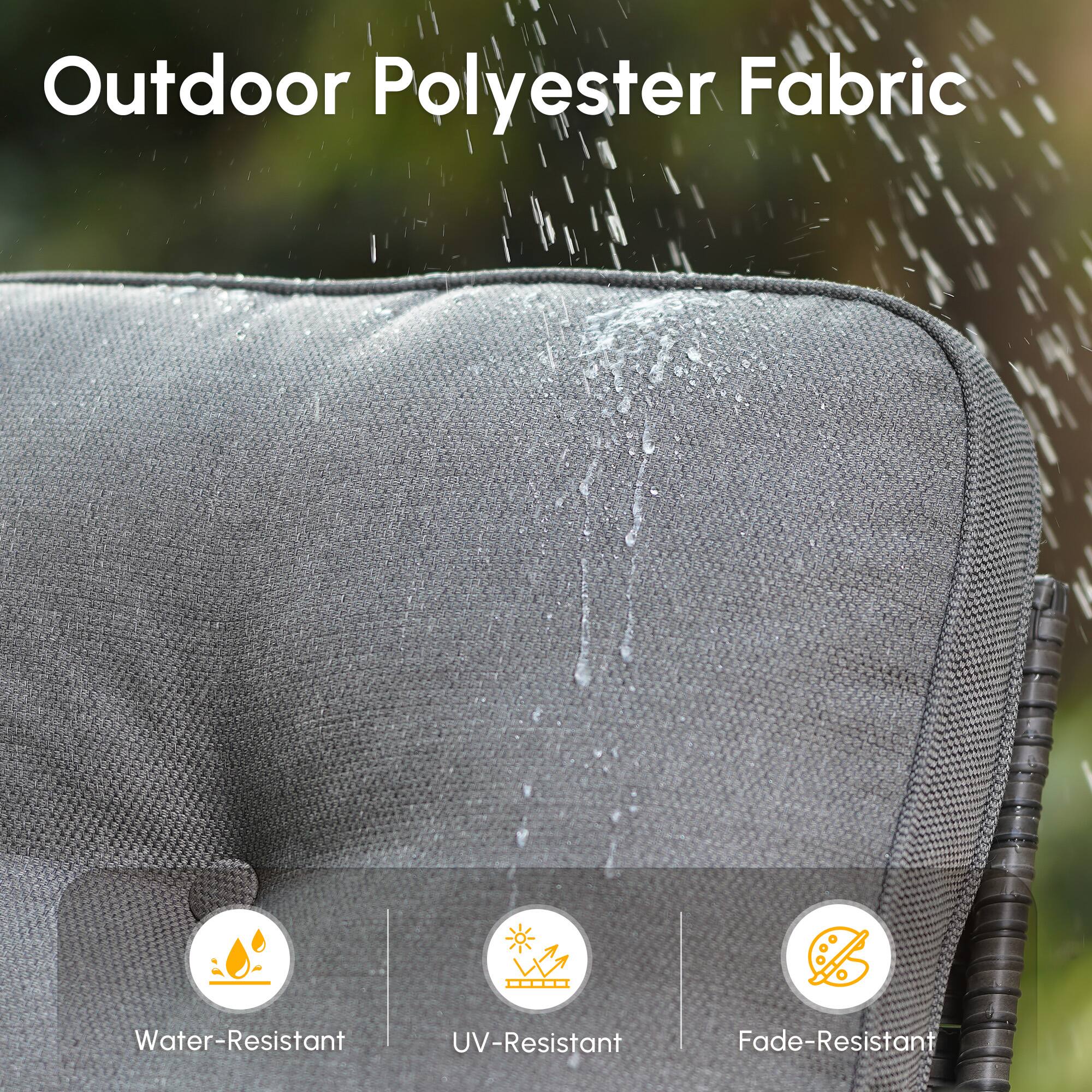 Outdoor Polyester Fabric

- Water-Resistant
- UV-Resistant
- Fade-Resistant