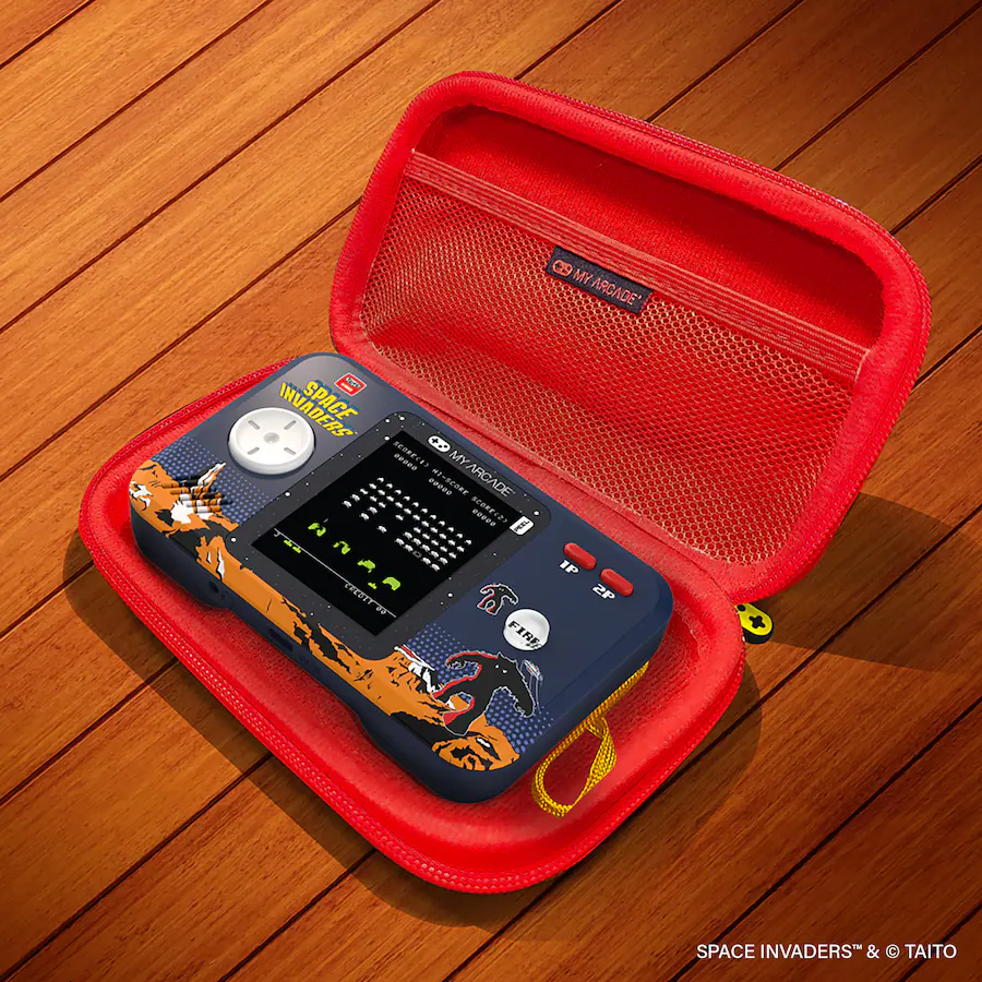 My Arcade Space Invaders Pocket Player Pro: Consolas de juegos retro con licencia oficial, juego divertido para la familia, pantalla a color de 2.75 pulgadas My Arcade Space Invaders Pocket Player Pro: Consolas de juegos retro con licencia oficial, juego divertido para la familia, pantalla a color de 2.75 pulgadas