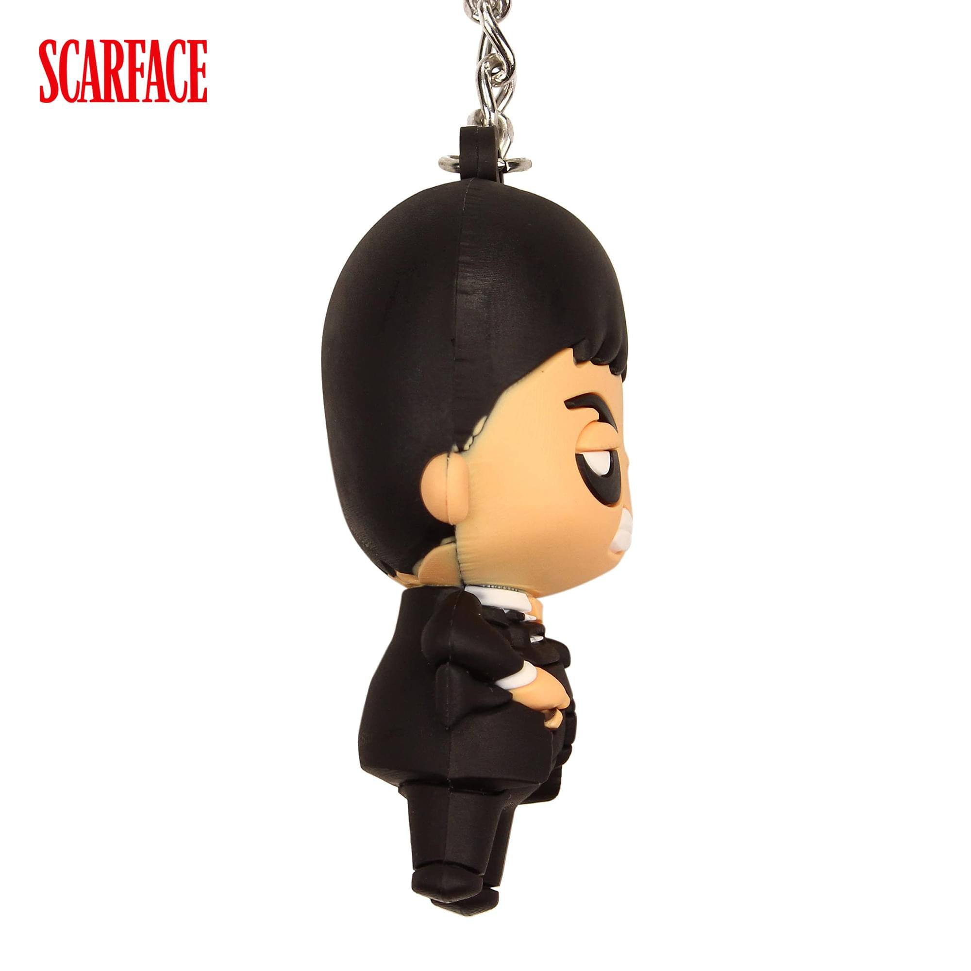 Alt View 10. SD Toys - Scarface Tony Montana 2-Inch Pokis Keychain - Black.