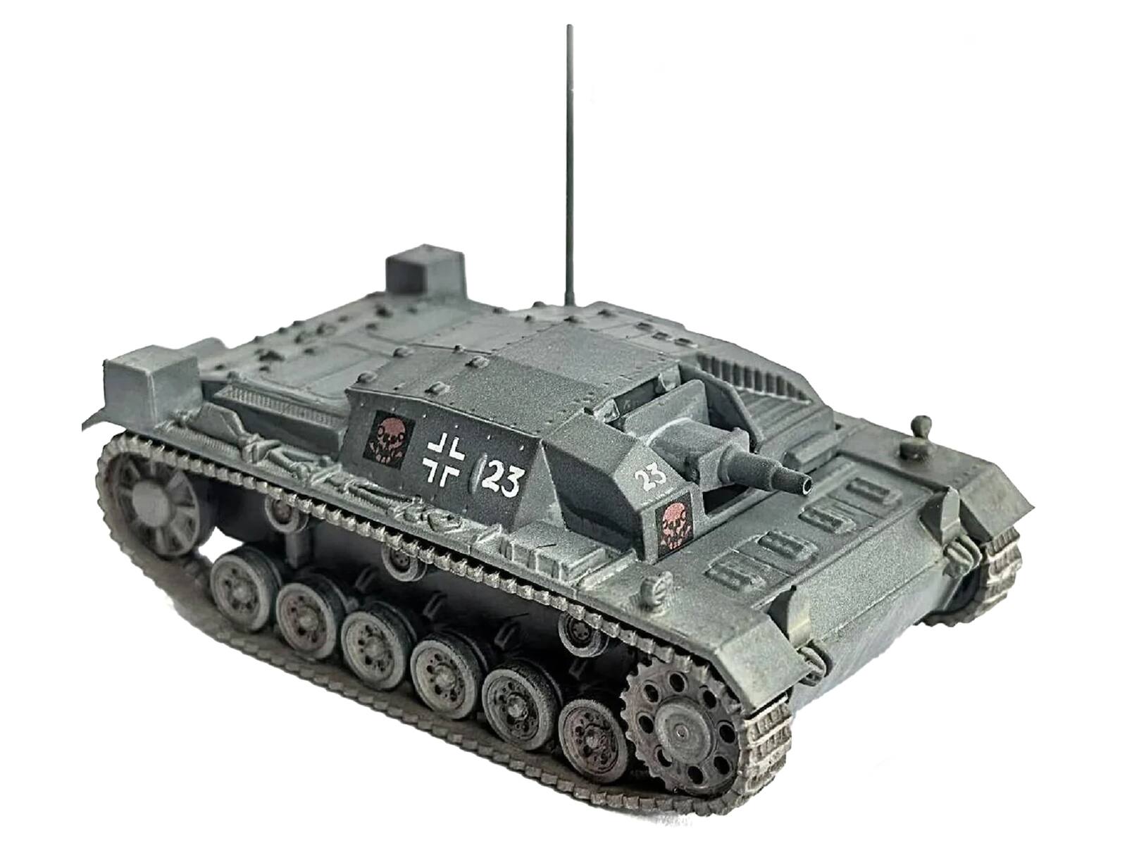 Angle. Dragon Models - Germany StuG. III Ausf.B Tank StuG.Abt. 192 Eastern Front (1941) German Army NEO Dragon Armor Series 1/72 Plastic Model - Multi.