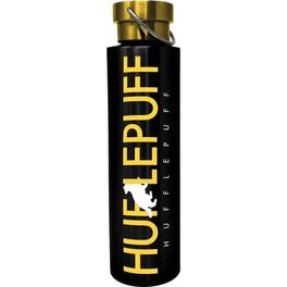 Spoontiques - Harry Potter Hufflepuff Stainless Steel Bottle with Twist Lid 24 ounces - Black