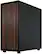 Alt View 3. Fractal Design - North XL Charcoal Black EATX, ATX, microATX, Mini-ITX Chassis with Walnut Front and Mesh Side Panel Mid Tower PC Case - Black.