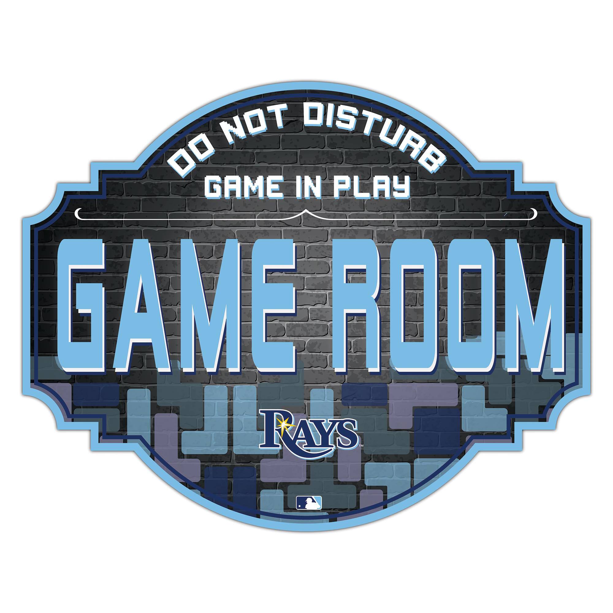 Tampa Bay Rays 12'' Game Room Tavern Sign