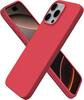 Front. Ornarto - ORNARTO Designed for iPhone 16 Pro Max Case 6.9", Liquid Silicone Full Covered Protective Case-Red - Red.