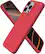 Front. Ornarto - ORNARTO Designed for iPhone 16 Pro Max Case 6.9", Liquid Silicone Full Covered Protective Case-Red - Red.