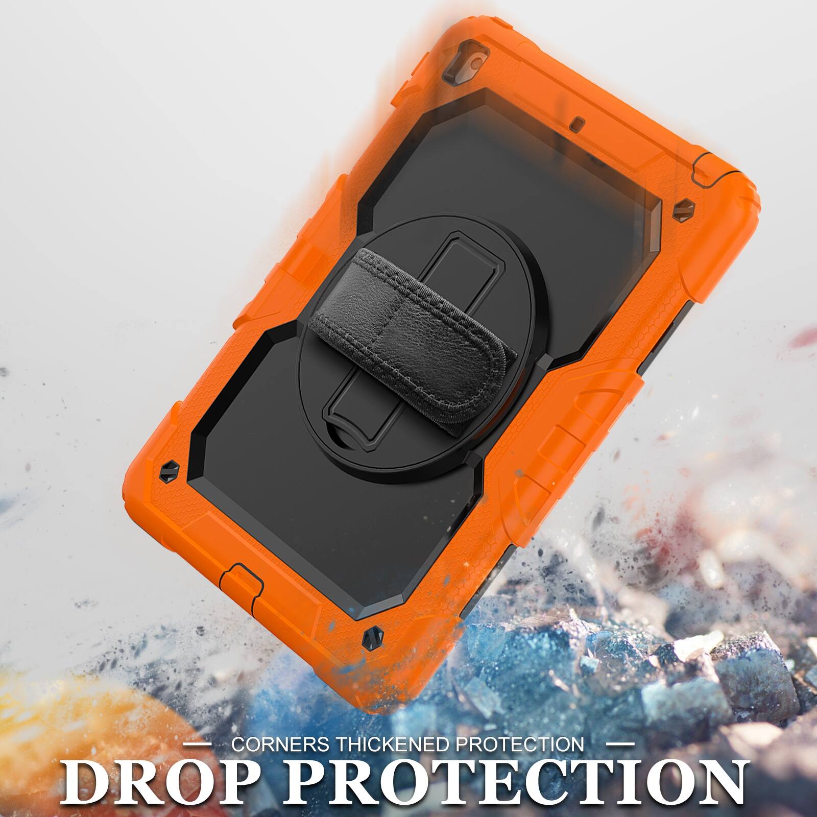 CORNERS THICKENED PROTECTION  
DROP PROTECTION