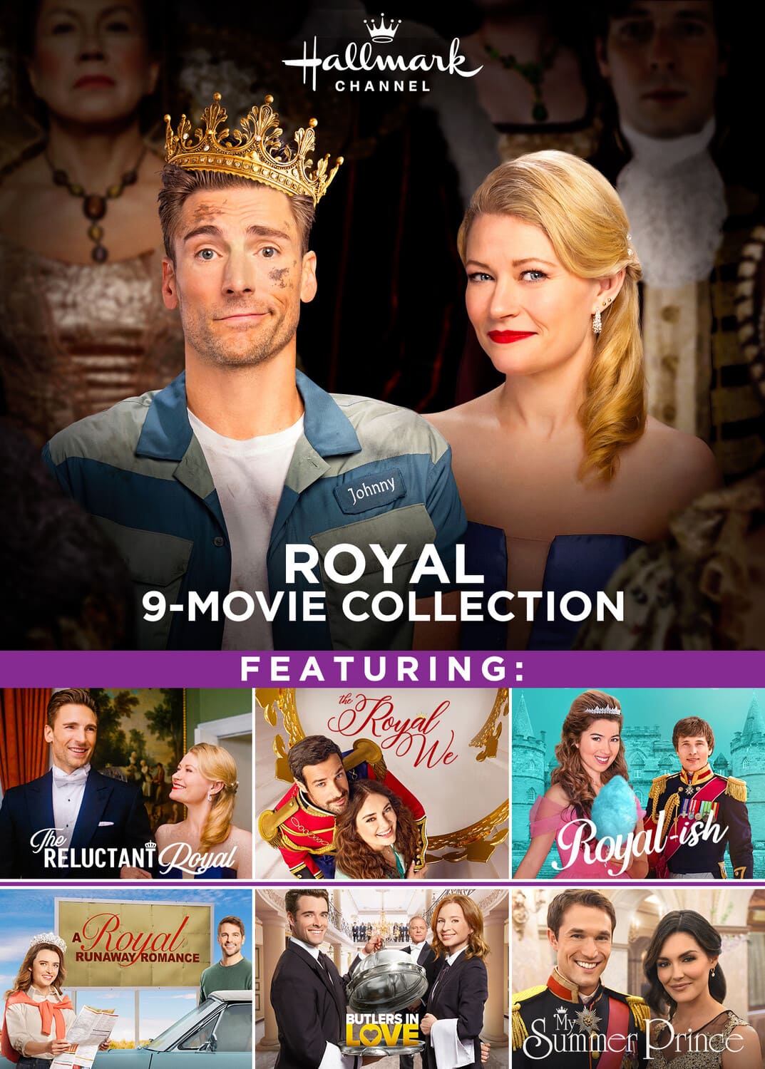 Hallmark Channel 9-Movie Collection: The Reluctant Royal…   - DVD