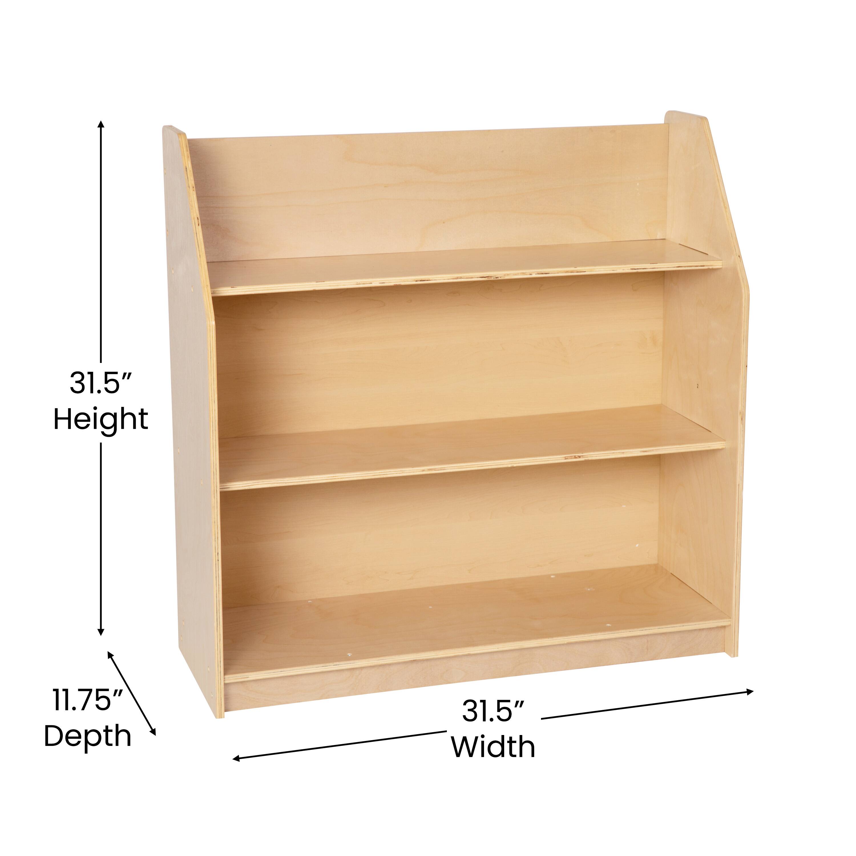 31.5" Height  
11.75" Depth  
31.5" Width