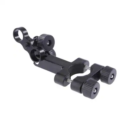 Front. Home Collection - Bicycle & Motorcycle Handlebar Camera Mount - BLACK.