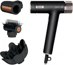 Shark - SpeedStyle Pro Professional Performance High-Velocity Hair Dryer System - Curly & Coily - Front_Zoom