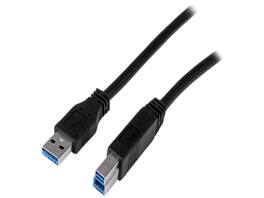 StarTech.com - 1m Certified SuperSpeed USB 3.0 A to B Cable - M/M