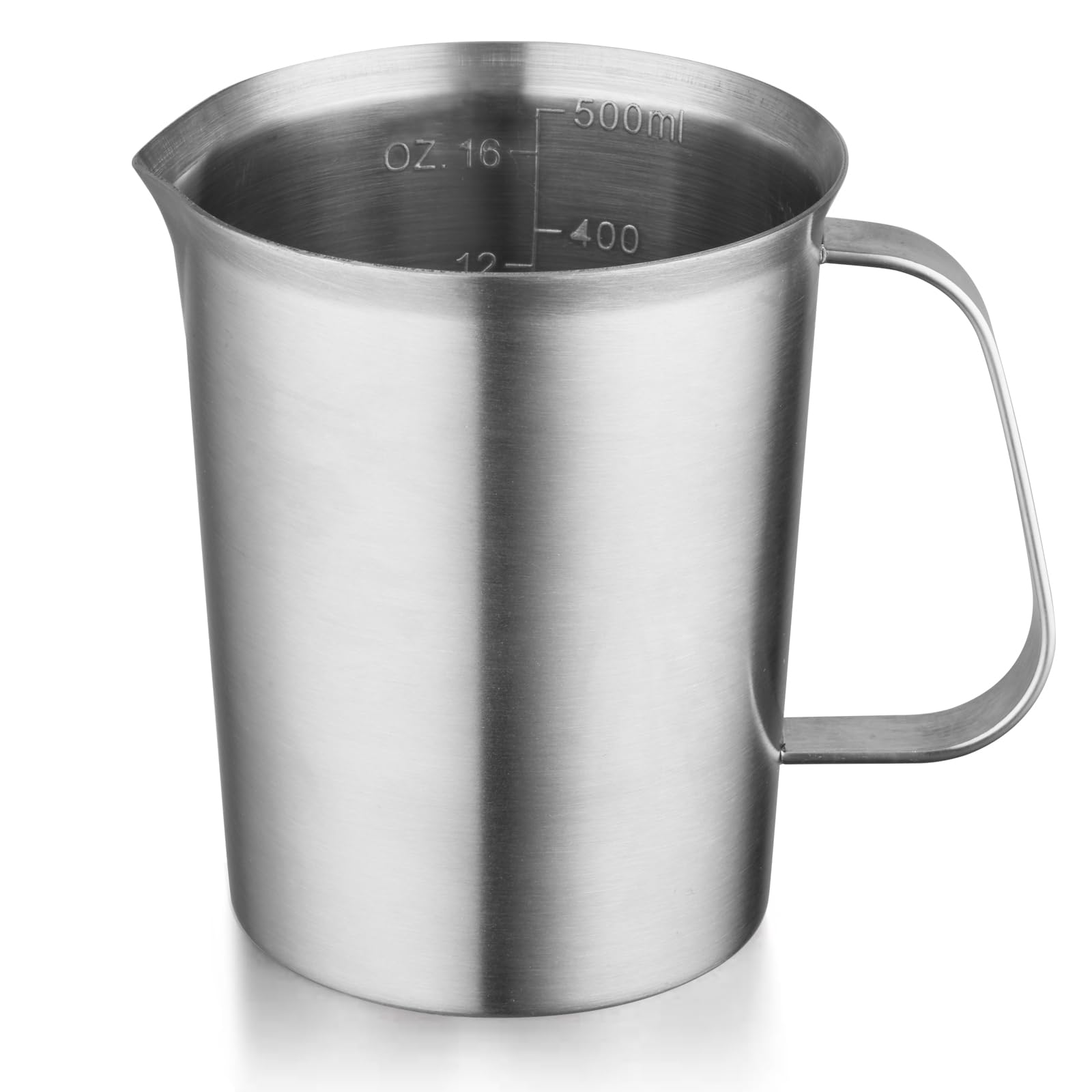 Dapper Styles 18/8 Stainless Steel Measuring Cup With Handle And Pour ...