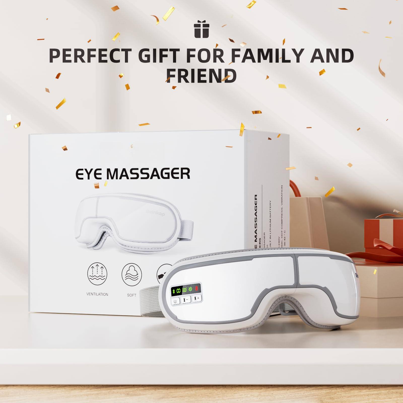 PERFECT GIFT FOR FAMILY AND FRIEND

EYE MASSAGER

VENTILATION
SOFT