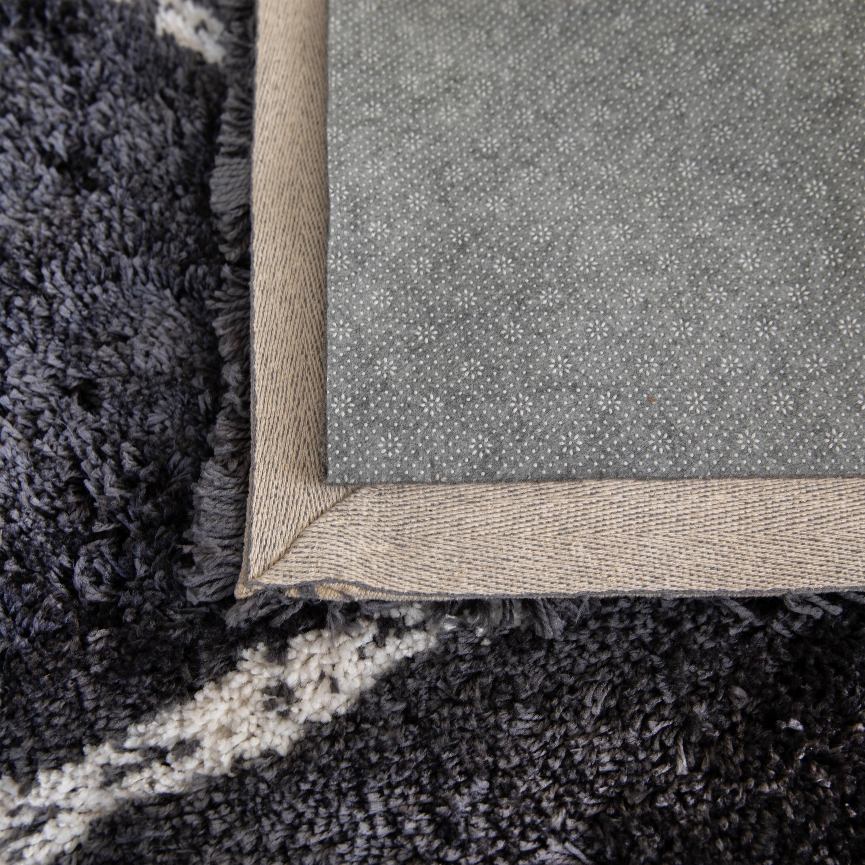 Alt View 3. Emma + Oliver - Non-Slip 1/4 Inch Thick Gray Multi-Surface Reversible Area Rug Pad - Gray.