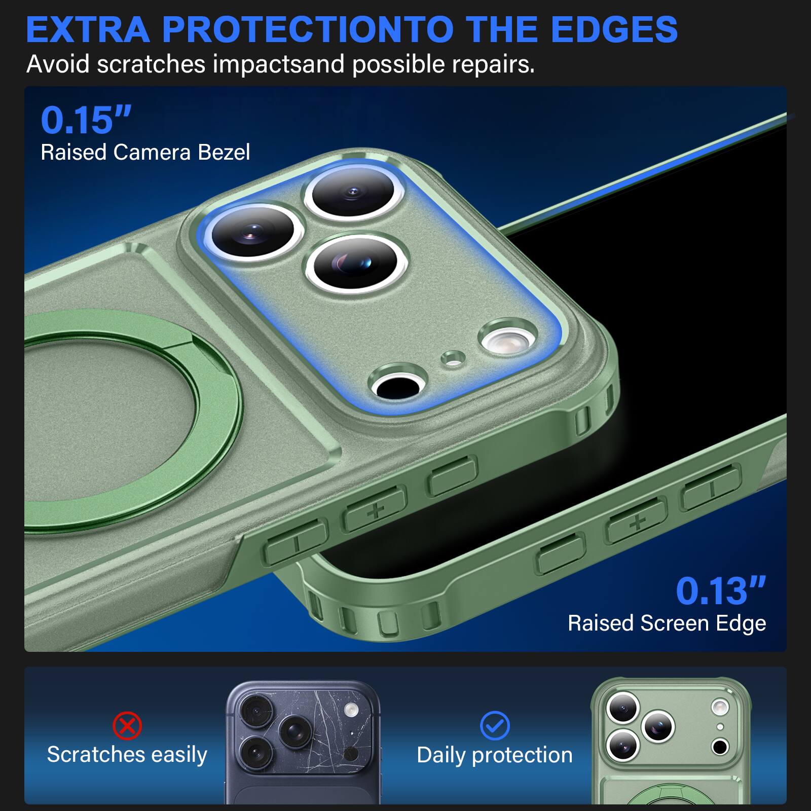 UUCOVER Magnetic Case for Apple iPhone 18 Pro Max,Shockproof TPU+PC ...