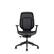 Front. Steelcase - Karman Office/Gaming Chair with wheels for Carpet - Intermix Black.