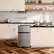 Alt View 6. SIMZLIFE - 3.2 Cu ft Two-Door Mini Refrigerator with Freezer, Compact Design & Adjustable Removable Shelves - silvery.