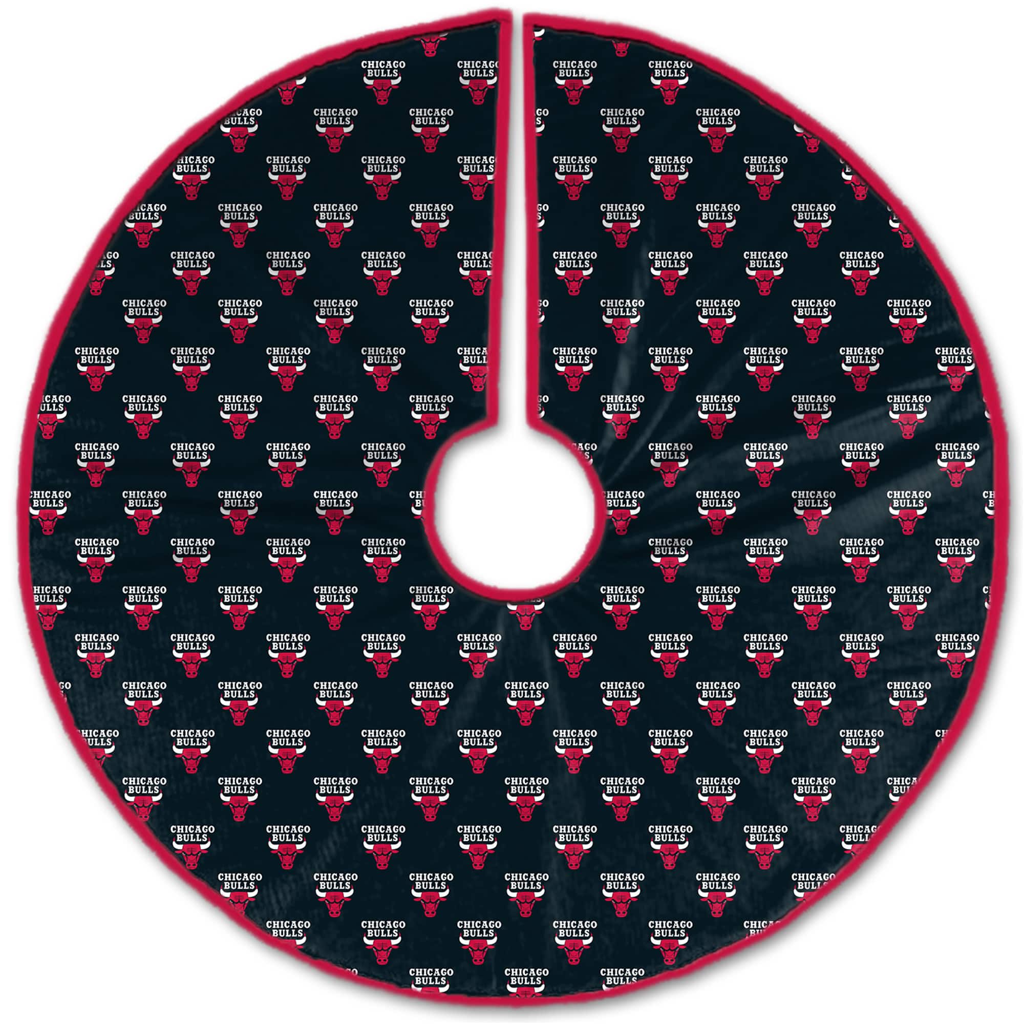Pegasus - Chicago Bulls Microplush Christmas Tree Skirt - Multicolor