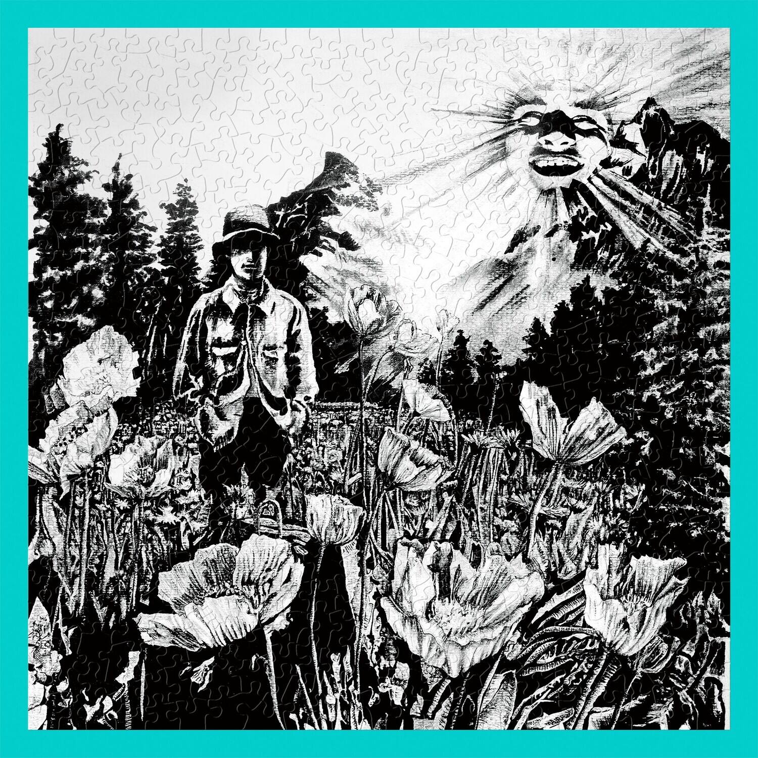 Front. PopMarket - Dinosaur Jr. - Dinosaur Jr. Dinosaur (500 Piece Jigsaw Puzzle)   - GAMES (MISC) - Multicolor.