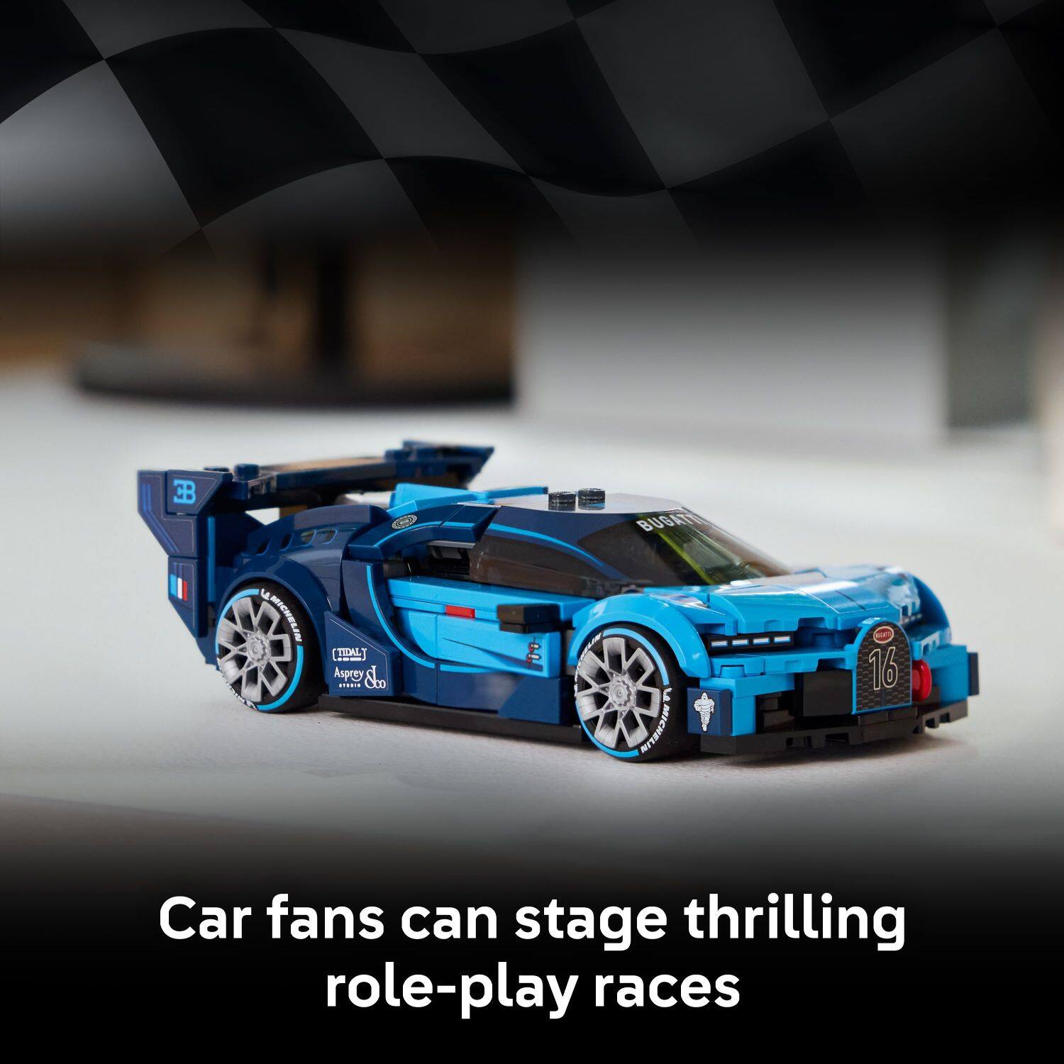 CB BUGATO L MIW MICHELIN NFS TIML Aspray & Co. E F MICHELIN 16

Car fans can stage thrilling role-play races
