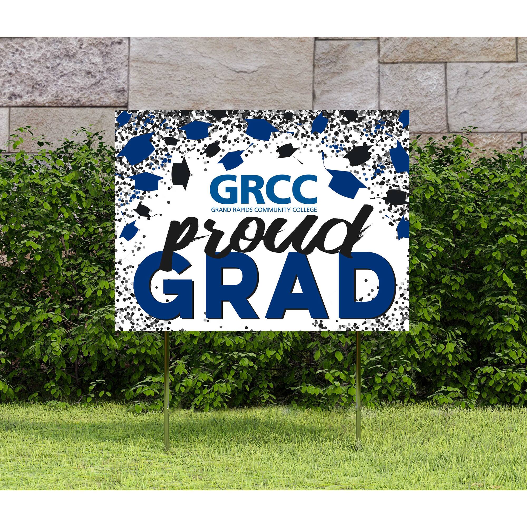 GRCC  
GRAND RAPIDS COMMUNITY COLLEGE  
proud GRAD