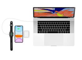 Einova - Eggtronic Power Bar 7.5W Wireless Charging Pad for Qi-enabled Devices - White