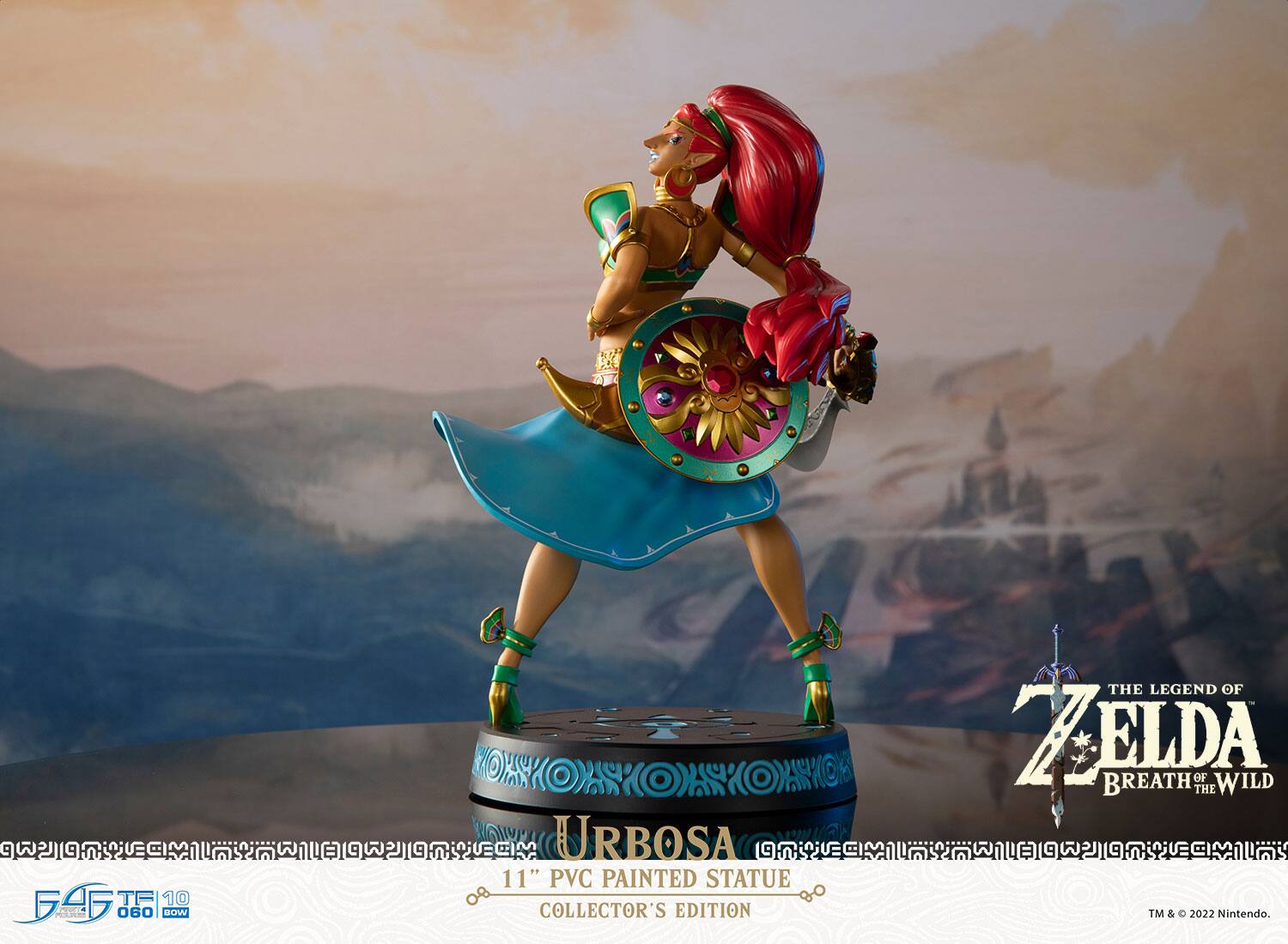 URBOSA 11" PVC PAINTED STATUE  
COLLECTOR'S EDITION  
THE LEGEND OF ZELDA: BREATH OF THE WILD  
TM & © 2022 Nintendo