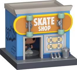 Funko - Bitty POP! Town: Bitty City - Skate Shop - COLLECTIBLES - Multicolor