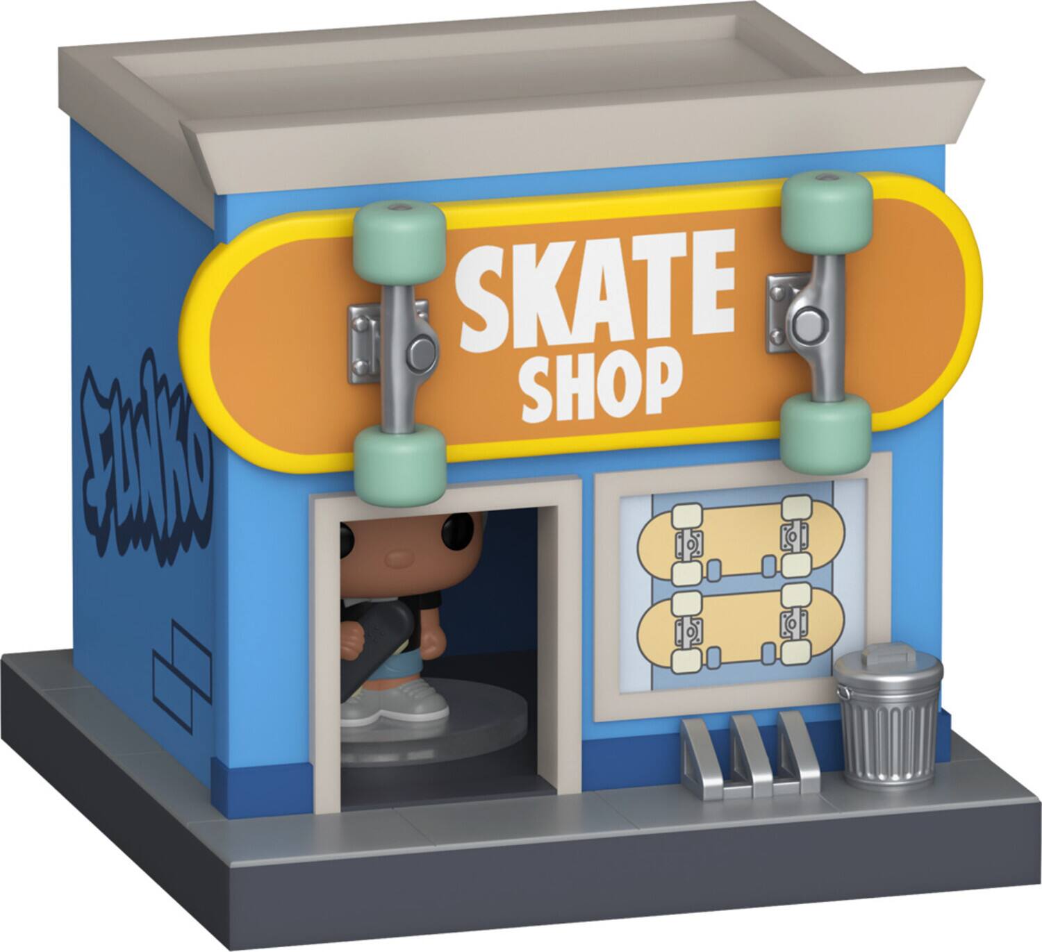 Funko Bitty POP! Town: Bitty City - Skate Shop - COLLECTIBLES