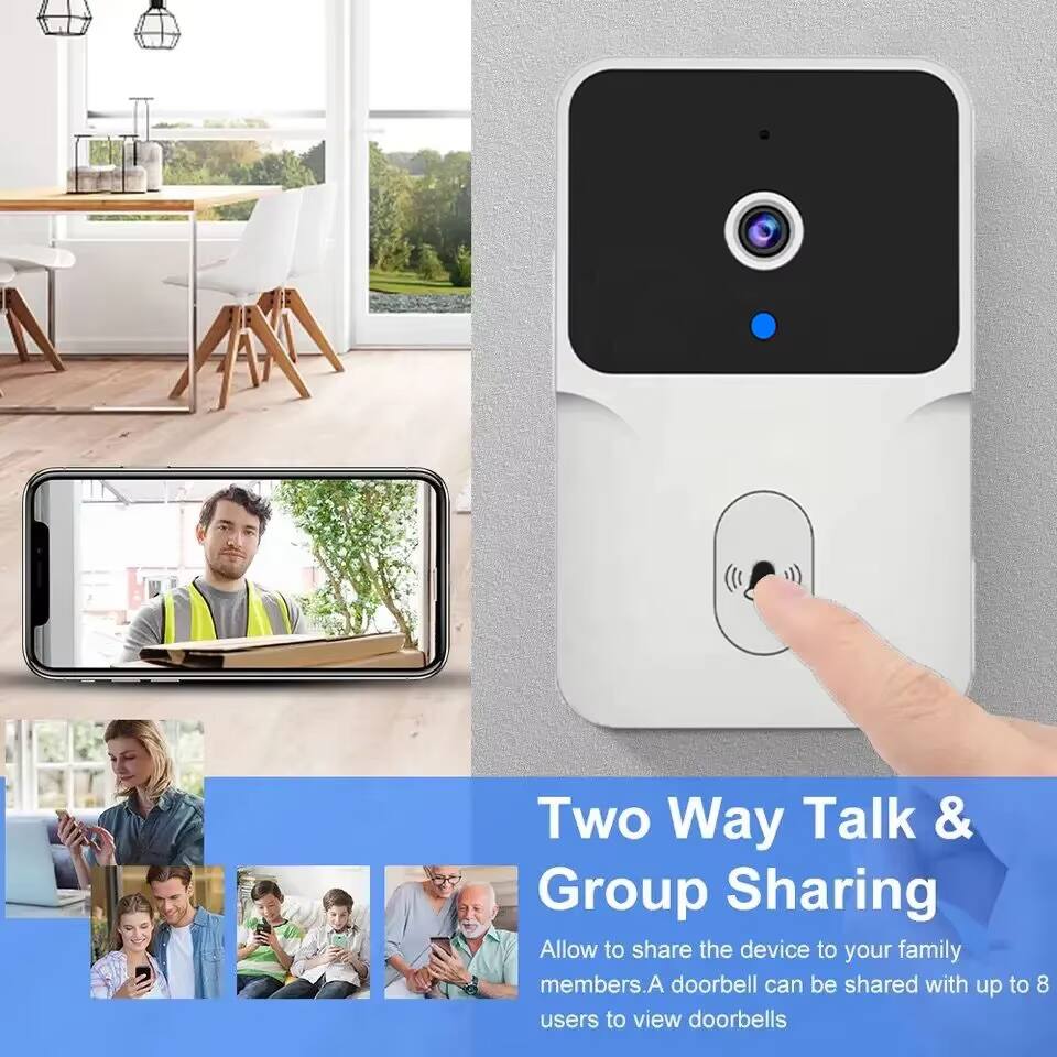 Two Way Talk & Group Sharing

Allow to share the device to your family members. A doorbell can be shared with up to 8 users to view doorbells.