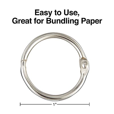 Easy to Use, Great for Bundling Paper  
1"