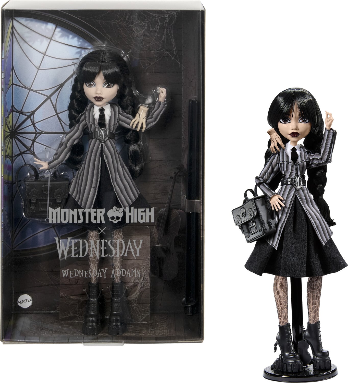Collectible - Monster High X Wednesday - Wednesday Doll - COLLECTABLES - Mattel
