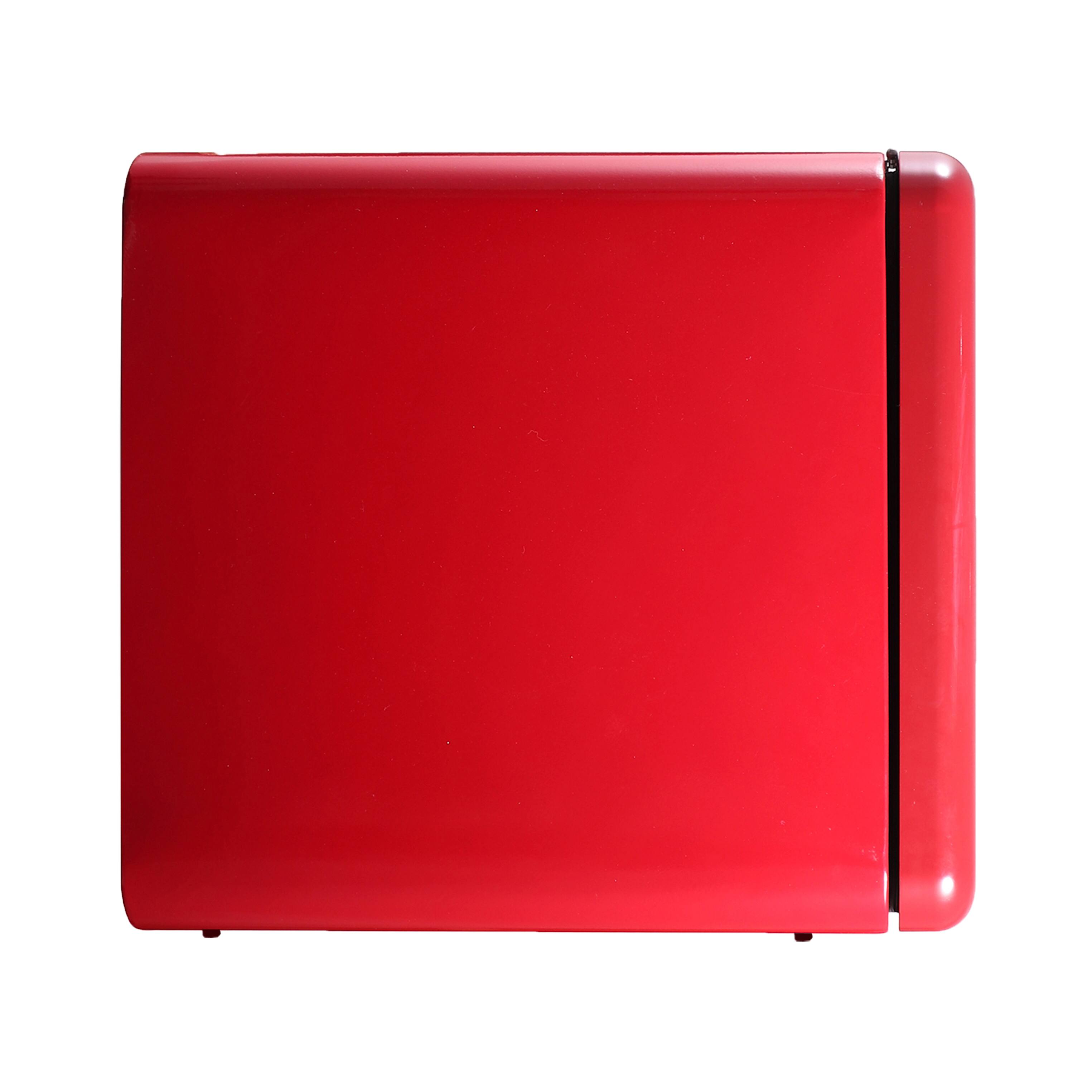 Alt View 1. Magic Chef - 1.7 cu. ft. Retro Mini Beverage Cooler in Red - Red.