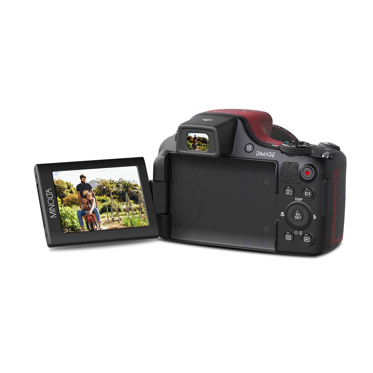 MINOLTA  
EVE LCD DIMAGE  
AE-L AFL C1 DISP EV SET