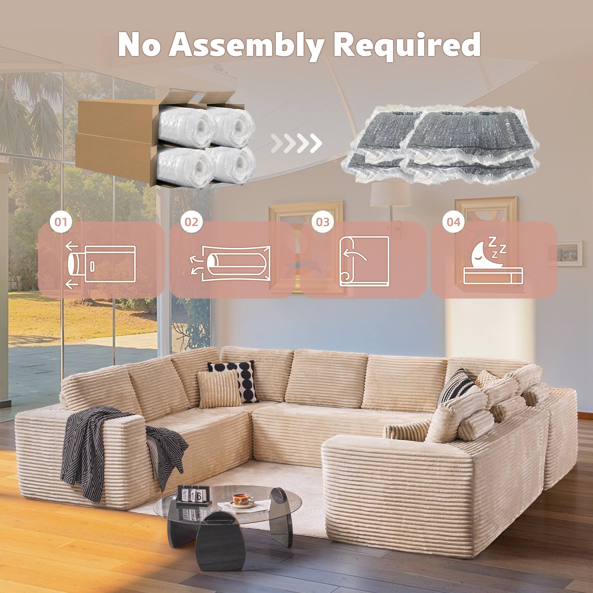 No Assembly Required

01 02 03 04

16 Nn 1 6 A
