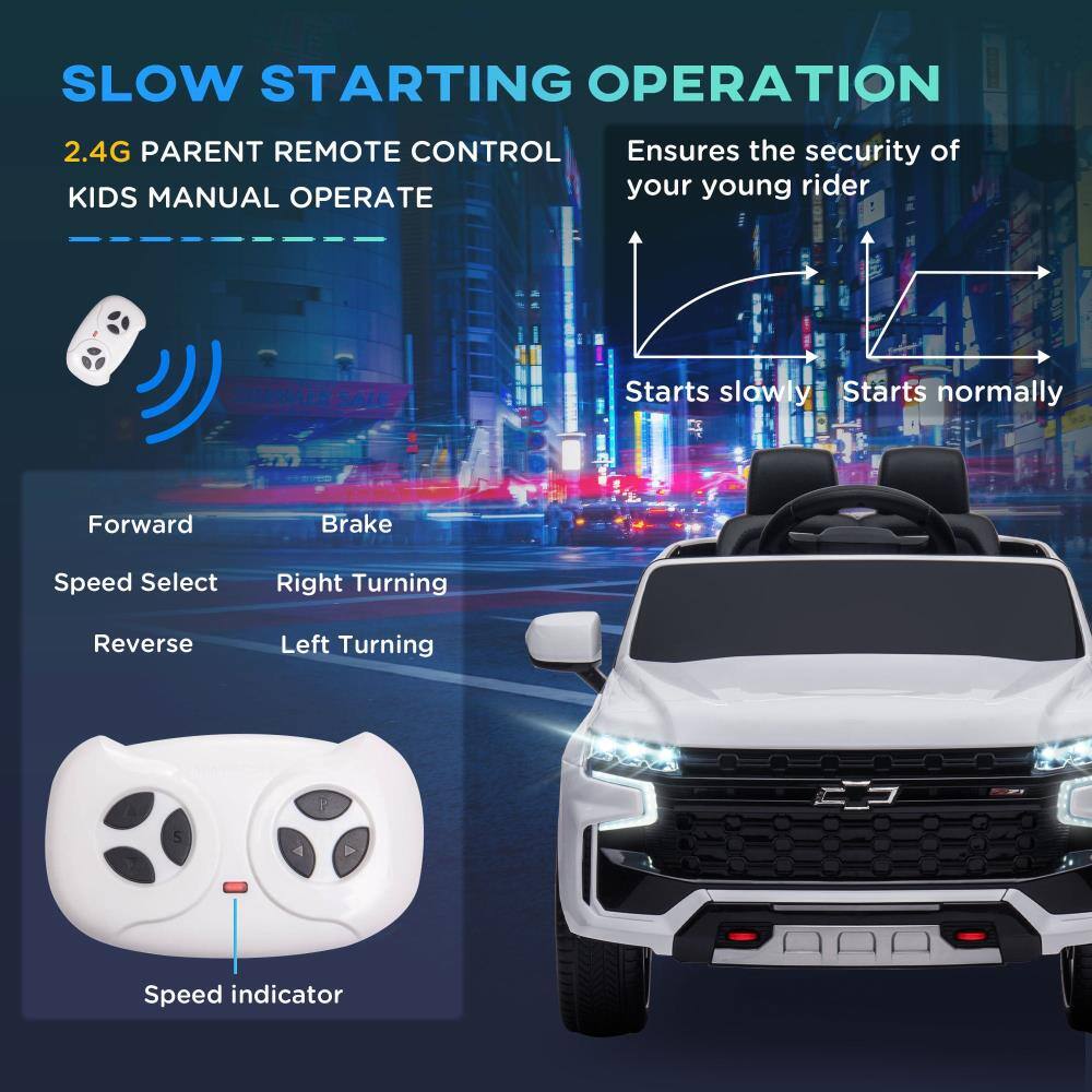 SLOW STARTING OPERATION

2.4G PARENT REMOTE CONTROL
KIDS MANUAL OPERATE

Ensures the security of your young rider

Starts slowly
Starts normally

Forward
Brake
Speed Select
Right Turning
Reverse
Left Turning

Speed indicator