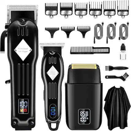 A 183 Professional Hair Clipper
0000 00 Professional Hair Clipper
100 POWER
"nn UU PURES LEFT 117% %