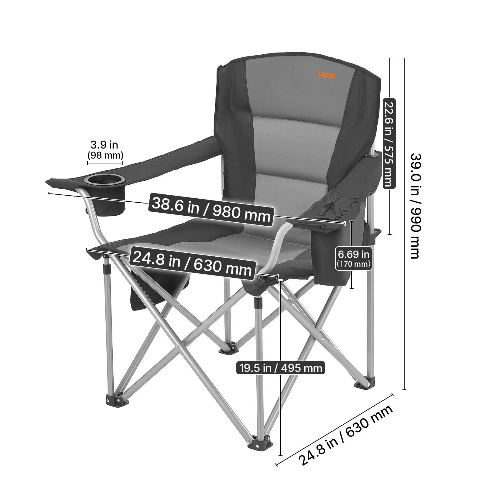 3.9 in (98 mm)  
38.6 in / 980 mm  
24.8 in / 630 mm  
6.69 in (170 mm)  
22.6 in / 575 mm  
39.0 in / 990 mm  
19.5 in / 495 mm  
24.8 in / 630 mm