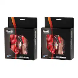 SoundStorm - 8 Gauge Ga Complete Car Amplifier Wiring Installation Kit (2 Pack)