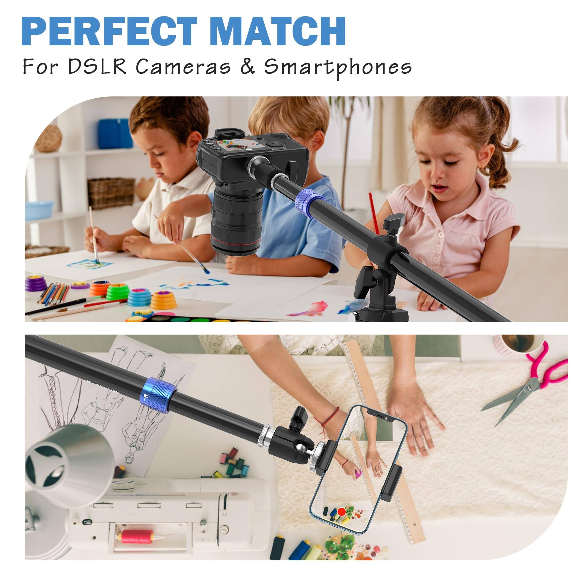 PERFECT MATCH  
For DSLR Cameras & Smartphones