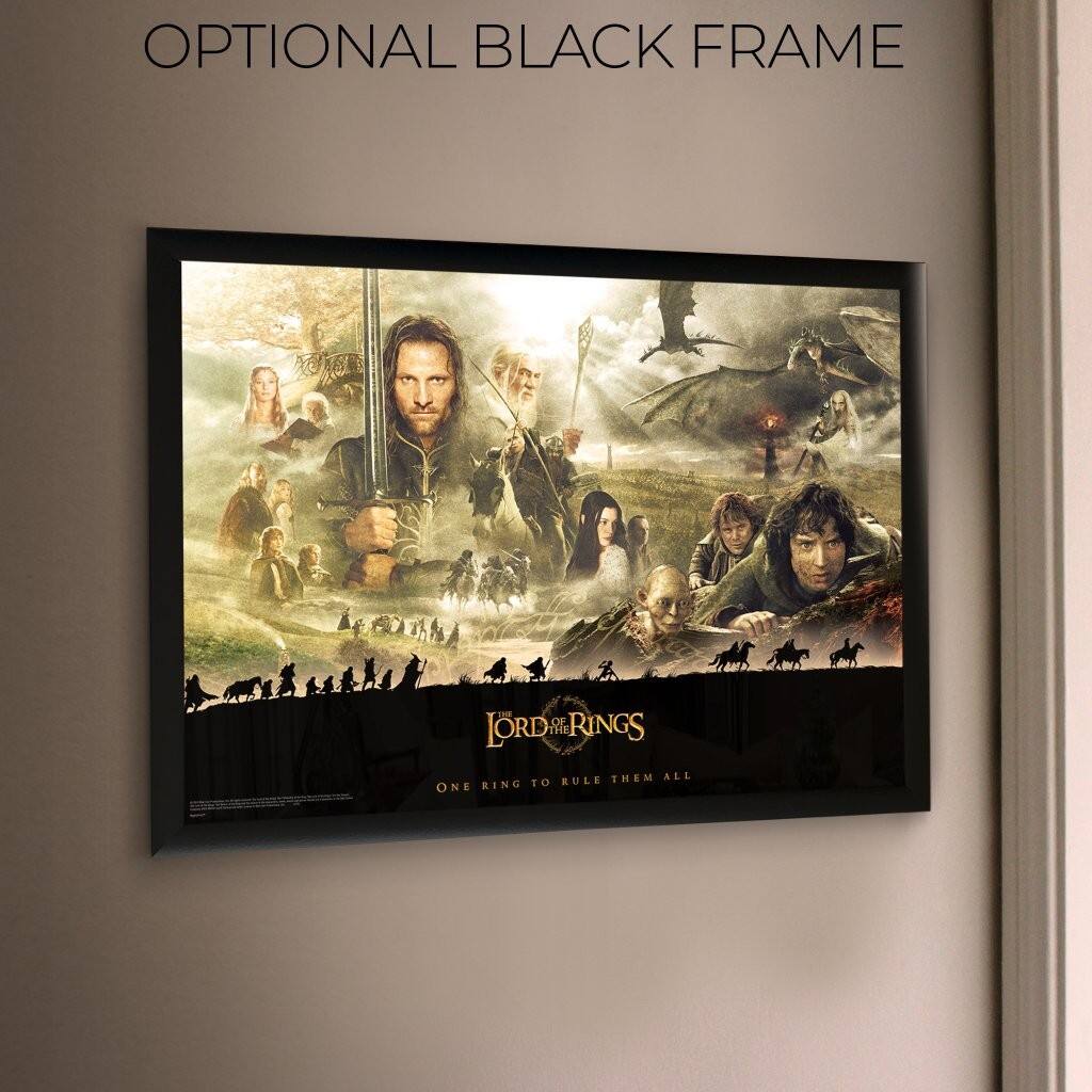 OPTIONAL BLACK FRAME

THE LORD OF THE RINGS

ONE RING TO RULE THEM ALL