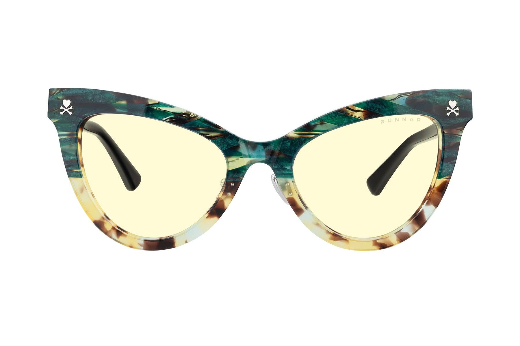 Alt View 5. GUNNAR - GUNNAR Computer Glasses  - tokidoki SANDy, Green Cactus, Clear Lens - Blue Light Blocking, Relieve Dry Eye, Anti Glare - Green Cactus.