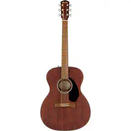 Fender - Classic Design CC-60S All-Mahogany Concert Acoustic Guitar, Natural