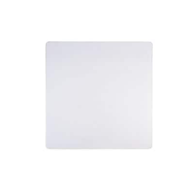 Front. Staples - Staples® Carpet Chair Mat, 60" x 60", Designed for High-Pile Carpet, Clear (28590) - Clear.