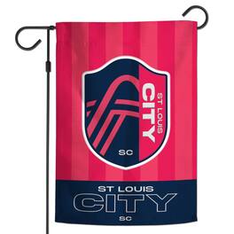 WinCraft - St. Louis City SC 2-Sided 12'' x 18'' Applique Garden Flag - Multicolor