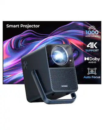 Smart Projector
1000 ANSI Lumens
4K Support
Dolby Audio
Auto Focus
Ultima