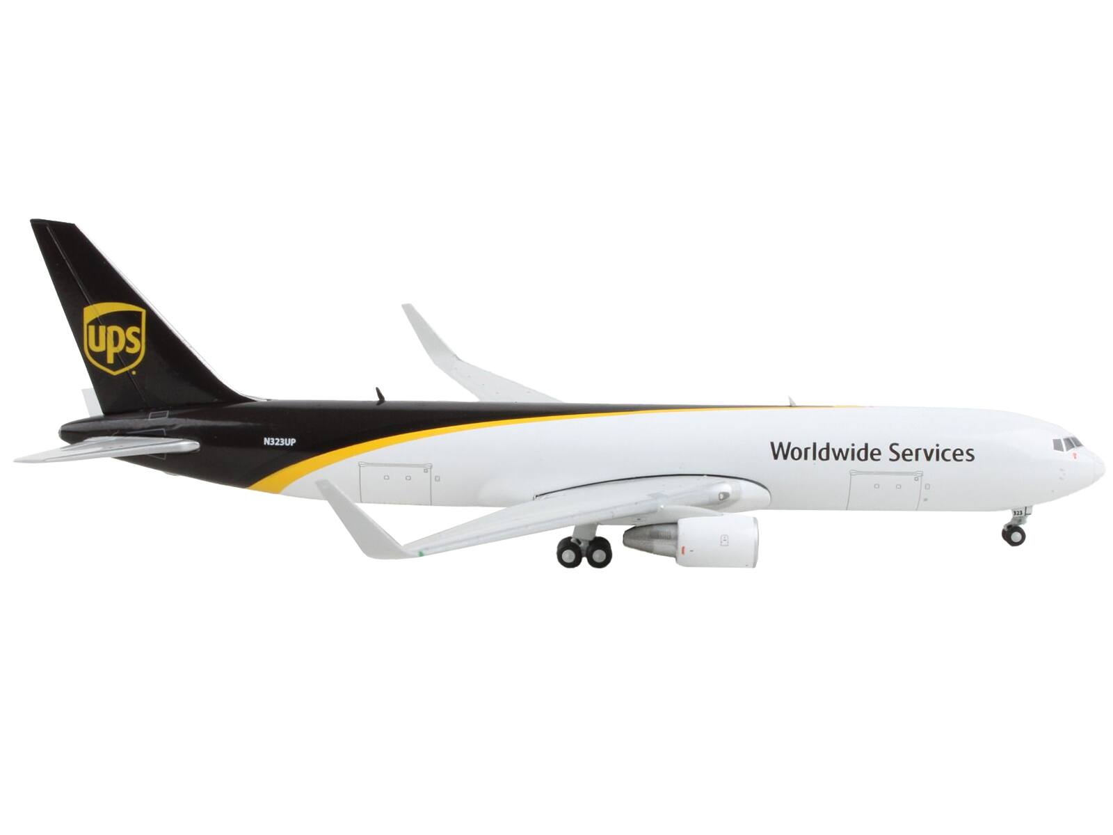UPS N323UP Worldwide Services