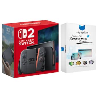 Switch 2 Video Game Console with MightySkins Code Bundle - Best Buy Switch 2 Video Game Console with MightySkins Code Bundle - Best Buy